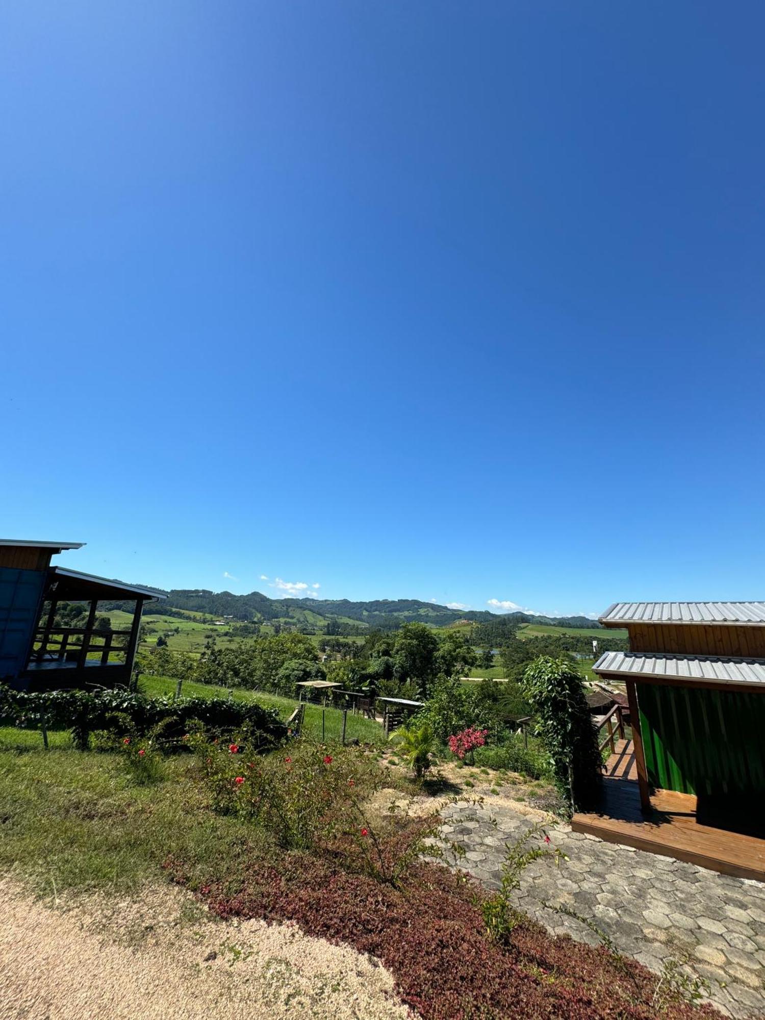 Casa Container - Pousada Container da Montanha VERDE Banheira Rio Fortuna Exterior foto